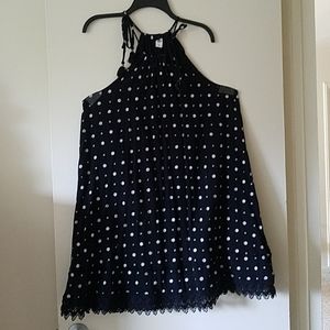 Black and white dress